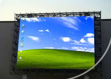 На открытом воздухе дисплей приведенный полного цвета П6, на открытом воздухе большая реклама ТВ привел экран поставщик