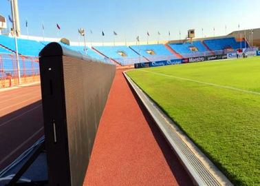 Футбол экранов СИД стадиона полного цвета передвижной рекламируя тангаж пиксела дисплея СИД 8мм поставщик