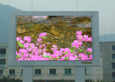 Цвет дисплея СИД 8П экрана цифров на открытом воздухе фиксированный 1Р1Г1Б для рекламировать поставщик